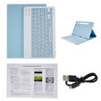 Puzdro + klávesnica Samsung Galaxy Tab S7 T870/T875 / S8, Pen Slot, modré