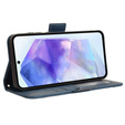 Klapkové puzdro pre Samsung Galaxy A55 5G, Card Slot, modré