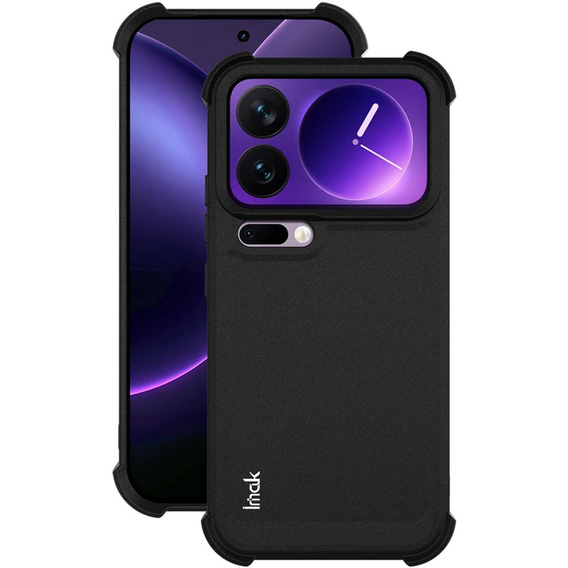 IMAK Dropproof puzdro pre Xiaomi 17 Pro, čierne