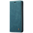 CASEME puzdro pre Samsung Galaxy A53 5G, Leather Wallet Case, zelený