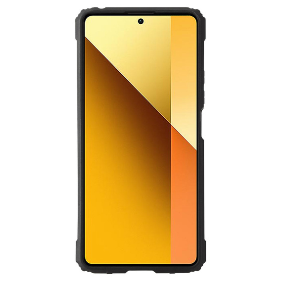 Pancierované puzdro pre Xiaomi Redmi Note 13 5G, CamShield Slide, modré + tvrdené sklo 9H