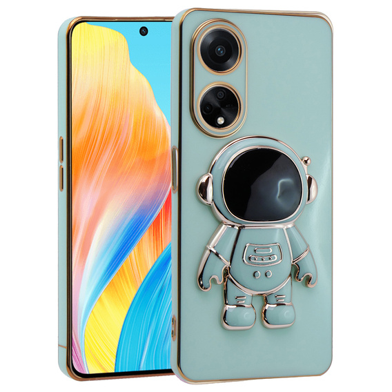 Obal na mobil pre Oppo A98 5G, Astronaut, zelený