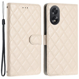 Klapkové puzdro pre Oppo A38 4G / Oppo A18 4G, Wallet, BINFEN COLOR, béžové