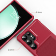 Puzdro pre Samsung Galaxy S25 Ultra, Card Holder Kickstand, čierne