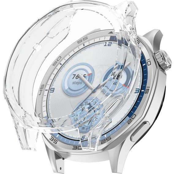 Puzdro 2v1 s ochranou displeja pre Huawei Watch GT 5 46mm, priehľadné