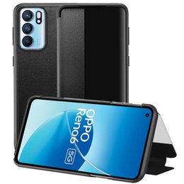 Flipové puzdro pre Oppo Reno6 5G, Side View, modré