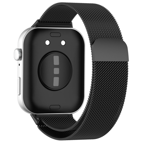 Milánsky náramok pre Huawei Watch Fit 4 / 4 Pro / 3, čierny