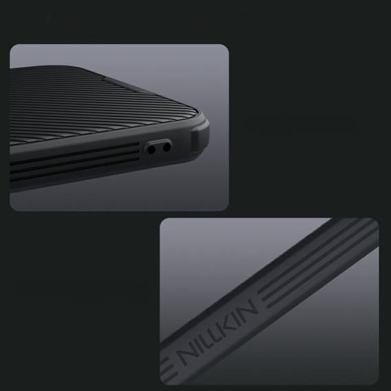 Puzdro Nillkin pre Samsung Galaxy A36, CamShield Pro MagSafe, čierne