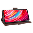 Klapkové puzdro pre Xiaomi Redmi Note 8 Pro, Card Slot, hnedé