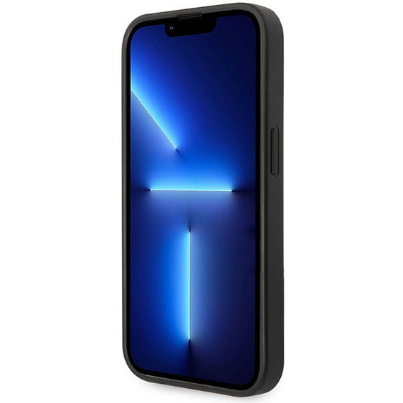 GUESS Obal na mobil pre iPhone 15 Pro Max, 4G Big Metal Logo, sivé