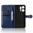 Klapkové puzdro pre Oppo Reno 14, Wallet Rhombus, modré
