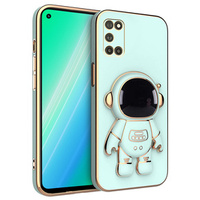 Obal na mobil pre Oppo A52/A72/A92, Astronaut, zelený