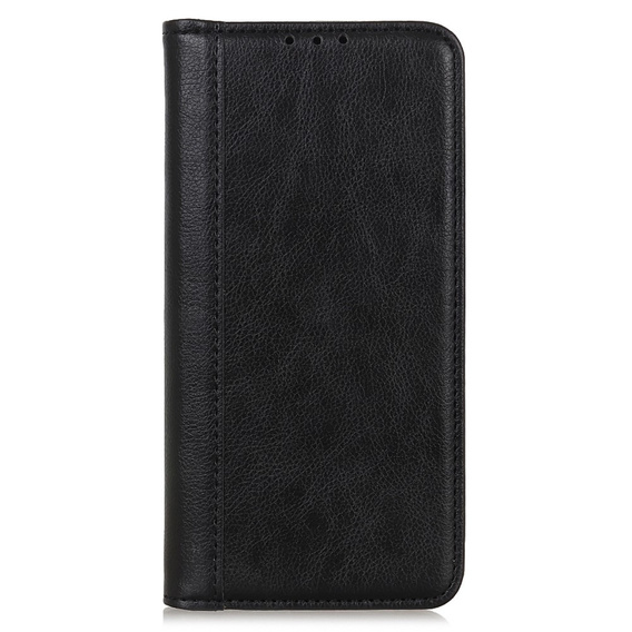 Obal na mobil pre Xiaomi 14 Ultra, Wallet Litchi Leather, čierne