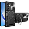 Pancierované puzdro pre Samsung Galaxy A54 5G, CamShield Slide, čierne