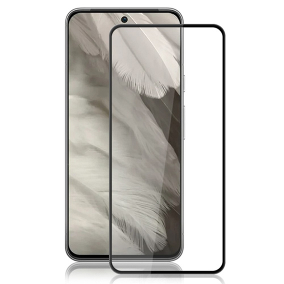 Tvrdené sklo Mocolo Full Glue pre Google Pixel 8 Pro, čierny rám