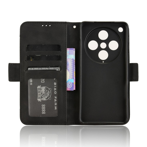 Klapkové puzdro pre Oppo Find X8 Pro, Card Slot, čierne