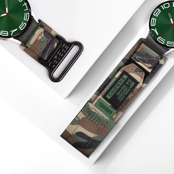 ERBORD MP84 Nylonový remienok pre Samsung Galaxy Watch 4/5/6 40/42/43/44/45/46/47MM