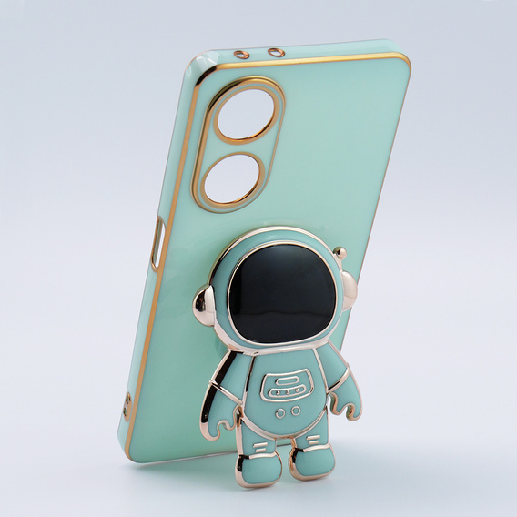 Obal na mobil pre Oppo A98 5G, Astronaut, zelený