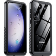 Vodotesné puzdro IP68 pre Samsung Galaxy S23, čierne