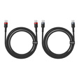 Baseus Cafule USB-C na USB-C 100W kábel 1m - sada 2 kusov