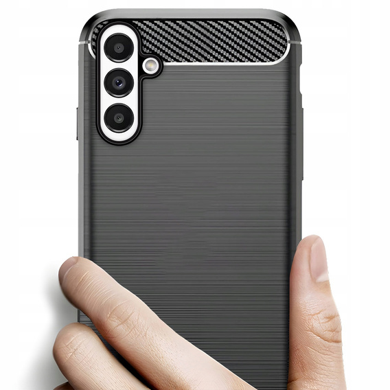 Obal na mobil pre Samsung Galaxy A04S / A13 5G, Carbon, čierne