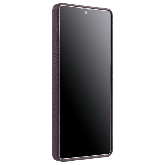 Puzdro MELKCO pre Samsung Galaxy S25 Ultra, kožené, fialové