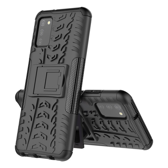 Obal na mobil pre Samsung Galaxy A03s, Tire Armor, čierne