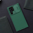 Puzdro pre Samsung Galaxy S23 Ultra, pancierované Nillkin, CamShield Pro, zelený