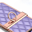 Puzdro pre Samsung Galaxy Z Flip 4 5G, Rhombus Grid