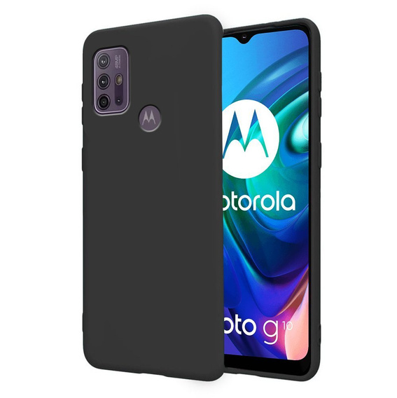 Tenké puzdro pre Motorola Moto G10/G30, Slim, čierne