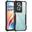 Obal na mobil pre Oppo A79 5G, AntiDrop Hybrid, čierne