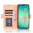 Klapkové puzdro pre Samsung Galaxy A26, Card Slot, ružové