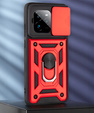 Obal na mobil pre Realme GT 7 Pro, CamShield Slide, červené