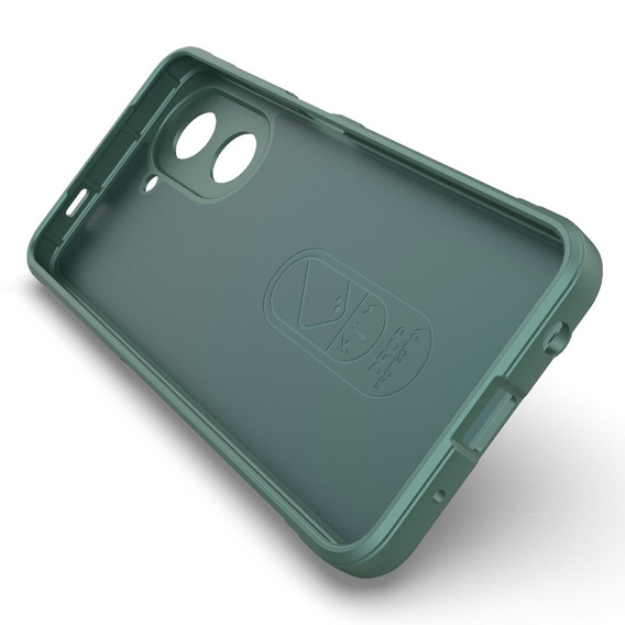 Obal na mobil pre Xiaomi Redmi A5, Gaming Shockproof, zelený