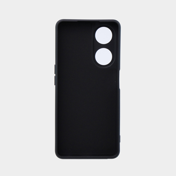 Obal na mobil pre Oppo A98 5G, Silicone Lite, čierne