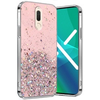 Obal na mobil pre Huawei Mate 10 Lite, Glittery, ružové