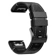 Kožený remienok Quickfit pre Garmin Fenix 5/6/6 PRO/7 Forerunner 965/955/945