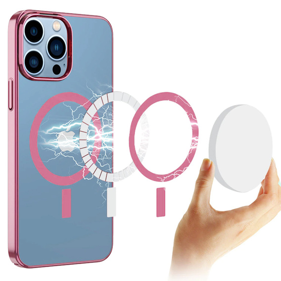 Obal na mobil pre iPhone 13 Pro Max, ERBORD Hybrid MagSafe Case, modré