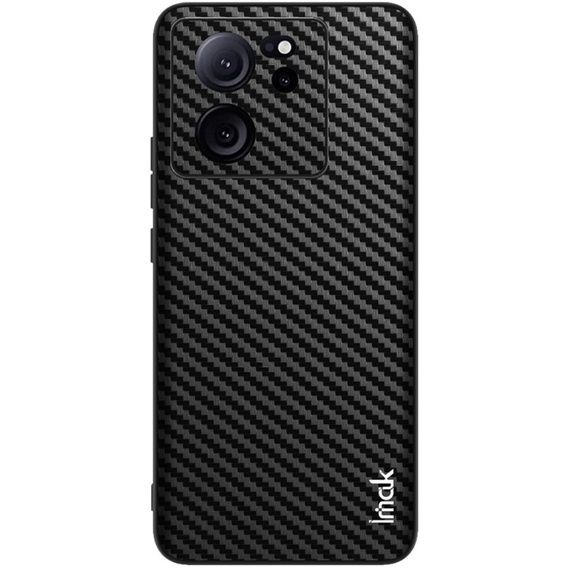 IMAK Obal na mobil pre Xiaomi 13T/13T Pro, LX-5 Series, Carbon, čierne