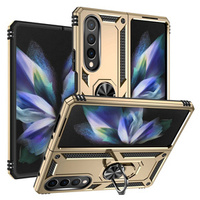 Pancierované obal na mobil pre Samsung Galaxy Z Fold 4 5G, Nox Case Ring, zlaté