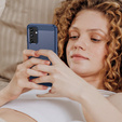 Obal na mobil pre Samsung Galaxy A15 4G / 5G, Carbon, modré