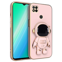 Obal na mobil pre Xiaomi Redmi 9C, Astronaut, ružové