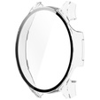Puzdro 2v1 + tvrdené sklo pre Huawei Watch GT 5 46mm, priehľadné