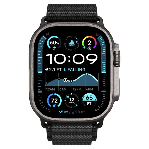 Spigen WBF1 remienok pre Apple Watch 8/9/10/11/SE/Ultra 1/2 (44/45/46/49 mm)