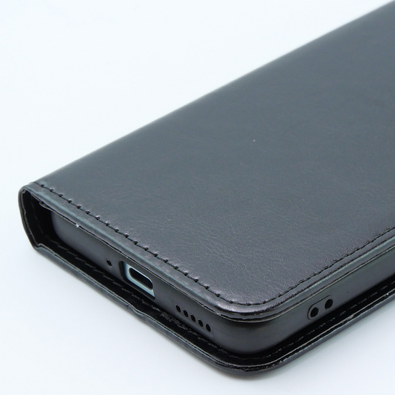 Klapkové puzdro pre Xiaomi 13T / 13T Pro, Crazy Horse Wallet, čierne