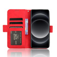 Klapkové puzdro pre Xiaomi 14 Ultra, Card Slot, červené