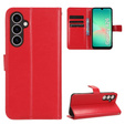 Klapkové puzdro pre Samsung Galaxy A26, Crazy Horse Wallet, červené