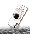 Obal na mobil pre Samsung Galaxy A36 5G, Astronaut, biele