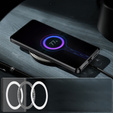 Ochranné puzdro na fotoaparát pre Sony Xperia 1 V, CamShield MagSafe, transparentné / čierne