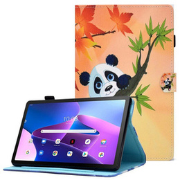 Puzdro pre Lenovo Tab M10 Plus 10.6 Gen 3 TB-125F TB-128F, Smartcase, panda